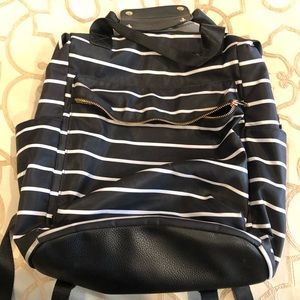 A new day striped back pack